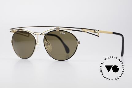 Cazal 970 Extraordinary 90's Shades, sophisticated frame finish in tangible high-end quality, Made for Women