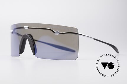 Porsche 5693 F09 Flat Designer Shades, ingenious flat & compact, when folded (fits every pocket), Made for Men