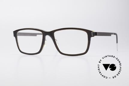 Lindberg 1802 Horn Genuine Horn Titanium Frame, LINDBERG Horn/Titanium 1802 eyeglasses, size 53-18, Made for Men