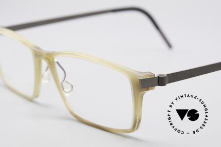 Lindberg 1816 Horn Buffalo Horn Titanium Frame, true rarity (pure natural material - handmade), vertu!, Made for Men