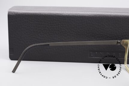 Lindberg 1816 Horn Buffalo Horn Titanium Frame, unworn, with original packing and certificate of origin, Made for Men