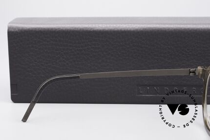 Lindberg 1811 Horn Horn Titanium Round Frame, unworn, with original packing and certificate of origin, Made for Men