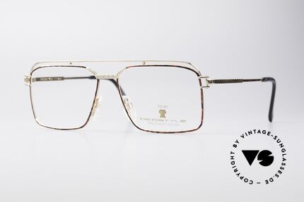 Neostyle Dynasty 424 - L 80's Titanium Men's Frame, striking men's glasses by Neostyle; LARGE size, Made for Men
