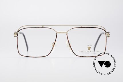 Neostyle Dynasty 424 - L 80's Titanium Men's Frame, top-notch craftsmanship (pure Titanium frame), Made for Men