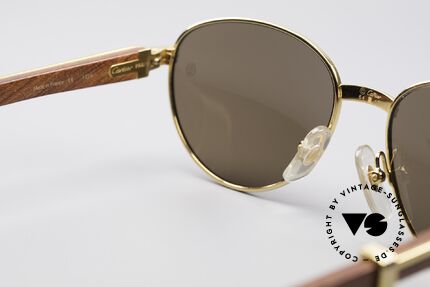 Cartier Auteuil Precious Wood Sunglasses, UNWORN with full original packing (collector's item), Made for Men and Women