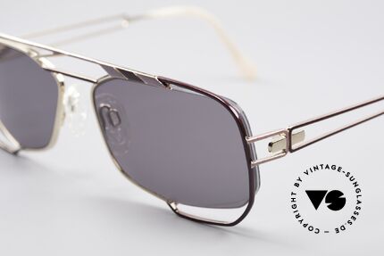 Neostyle Jet 222 No Retro Vintage Sunglasses, terrific finish / coloring (ruby colored and gold), Made for Men and Women