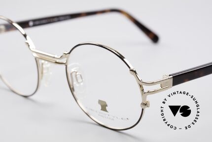 Neostyle Academic 8 Round Vintage Glasses 80's, elegant frame coloring and with orig. packing, Made for Men and Women