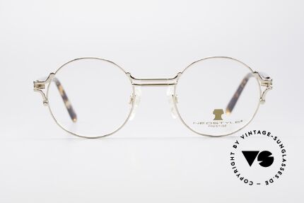 Neostyle Academic 8 Round Vintage Eyeglasses, round, timeless vintage eyeglasses of the 80's, Made for Men and Women
