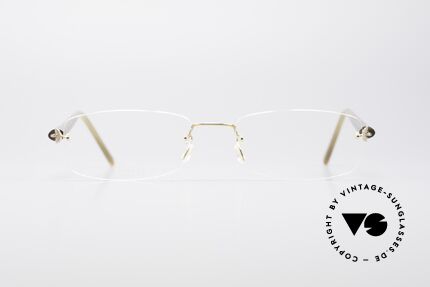 Lindberg T902 Horn Precious 18kt Solid Gold Frame, pure luxury: made of genuine buffalo horn and GOLD, Made for Men and Women