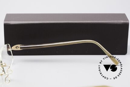 Lindberg T902 Horn Precious 18kt Solid Gold Frame, unworn, with original packing and certificate of origin, Made for Men and Women