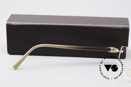 Lindberg T902 Horn Precious 18kt Solid Gold Frame, Size: small, Made for Men and Women