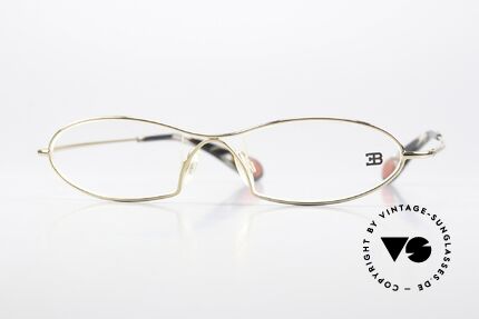 Bugatti 343 Odotype Men's Designer Vintage Frame Details