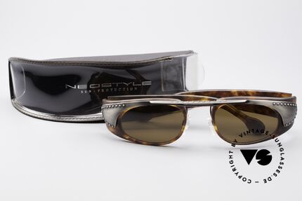 Neostyle Holiday 2002 Vintage Steampunk Sunglasses, Size: extra large, Made for Men
