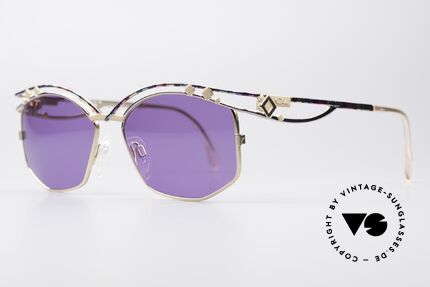 Cazal 280 90s Designer Sunglasses Ladies, true eye-catcher & high-end quality (frame Germany), Made for Women