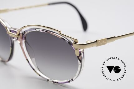 Cazal 358 Vintage 90's Creation Cazal, CAZAL called the pattern: "mauve-topaz-lilac crystal", Made for Women