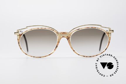 Cazal 358 90's Ladies Sunglasses Vintage, delightful metal ornamentation above the plastic frame, Made for Women