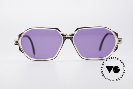 Cazal 361 Original 90's Sunglasses, exciting design on the hinges of the arms; truly vintage, Made for Women