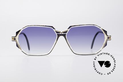 Cazal 361 Designer Sunglasses No Retro, exciting design on the hinges of the arms; truly vintage, Made for Women