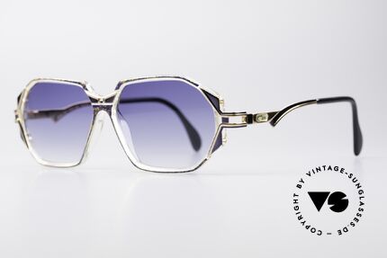 Cazal 361 Designer Sunglasses No Retro, glamorous combination of materials & colors; just fancy, Made for Women