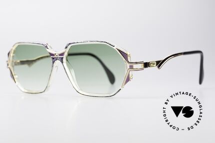 Cazal 361 Original Ladies 90s Sunglasses, glamorous combination of materials & colors; just fancy!, Made for Women