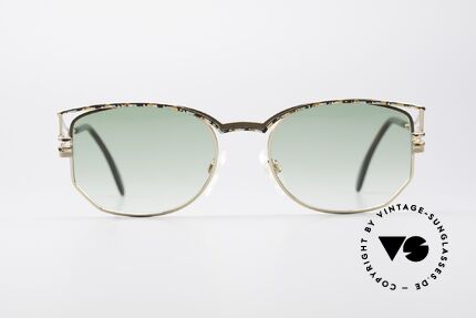 Cazal 289 True Vintage 90's Sunglasses, rare 1990's designer sunglasses with striking temples, Made for Women