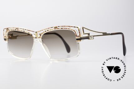 Cazal 365 Old School No Retro Sunglasses, distinctive CAZAL; true vintage 90's HIP HOP frame, Made for Men and Women
