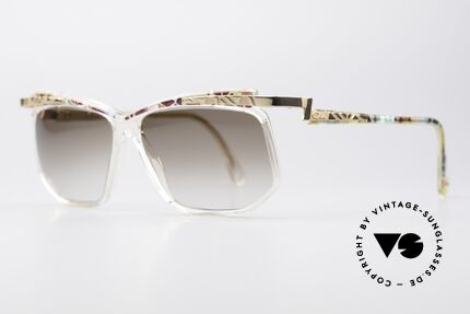 Cazal 366 Crystal Vintage 90's Frame, CAZAL = part of the US hip-hop-scene in the 80s/90s, Made for Men and Women