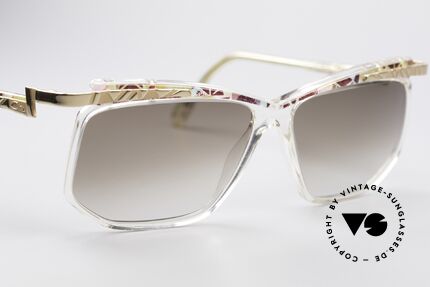 Cazal 366 Crystal Vintage 90's Frame, never worn, NOS (like all our Cazal HIP HOP shades), Made for Men and Women