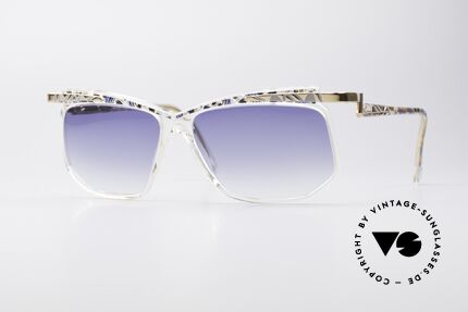 Cazal 366 Crystal Vintage 90's Hip Hop, VINTAGE DESIGNER sunglasses by CAZAL from 1996, Made for Men and Women