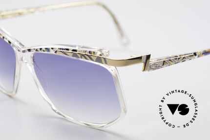 Cazal 366 Crystal Vintage 90's Hip Hop, really and truly: old school frame 'made in Germany', Made for Men and Women