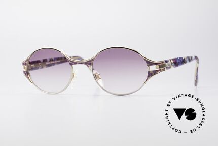 Cazal 281 Oval 90's Vintage Sunglasses, original CAZAL vintage sunglasses of the late 90's, Made for Women