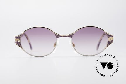Cazal 281 Oval 90's Vintage Sunglasses, excellent combination of various design elements, Made for Women