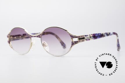 Cazal 281 Oval 90's Vintage Sunglasses, coloration, materials & craftsmanship on top-level, Made for Women