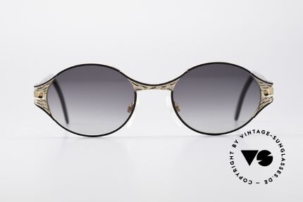 Cazal 281 Oval Vintage Designer Shades, excellent combination of various design elements, Made for Women
