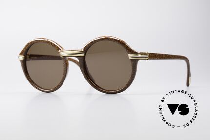 Cartier Cabriolet Round Luxury Shades, luxury CARTIER shades of the Composite Series; 1994, Made for Men and Women
