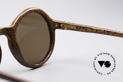 Cartier Cabriolet Round Luxury Shades, with serial number, Cartier box, leather case & packing, Made for Men and Women