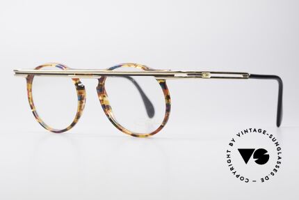 Cazal 648 Old Original In Large Size, extroverted frame construction with unique coloring, Made for Men and Women