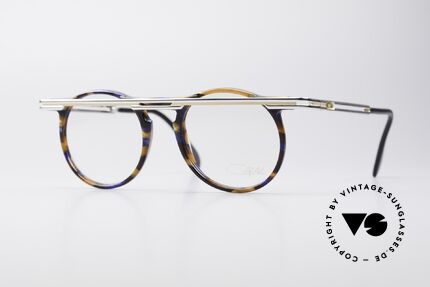 Cazal 648 Vintage Round 90's Eyeglasses Details