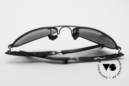 Ray Ban Orbs 9 Base Oval Silver Mirror B&L USA Shades, unworn (like all our vintage RAY-BAN USA sunglasses), Made for Men