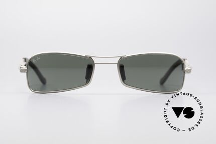 Ray Ban Orbs 9 Base Square G15 Green B&L USA Shades, original vintage sunglasses from the late 1990's, USA, Made for Men