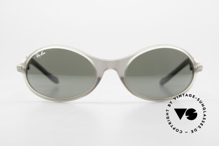 Ray Ban Orbs Oval Combo Silver Mirror B&L USA Shades, futuristic sports designer sunglasses by Ray Ban; B&L, Made for Men