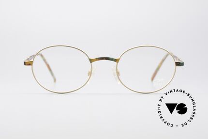 Cazal 1114 - Point 2 Round Vintage Eyeglasses, CAZAL.2 was the 'more discreet' collection by CAZAL, Made for Men and Women