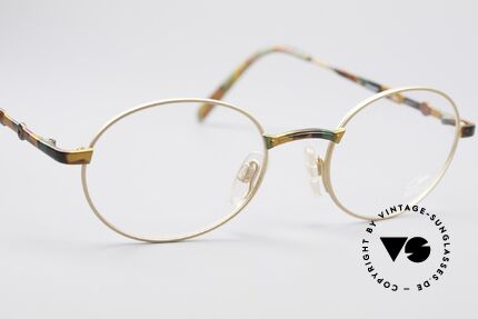 Cazal 1114 - Point 2 Round Vintage Eyeglasses, lightweight frame (16g only), 1st class wearing comfort, Made for Men and Women