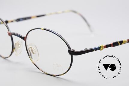 Cazal 1114 - Point 2 Round Oval Vintage Frame, lightweight frame (16g only), 1st class wearing comfort, Made for Men and Women