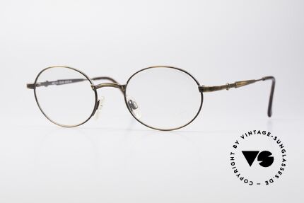 Cazal 1114 - Point 2 Oval Vintage Eyeglass Frame, vintage glasses of the Cazal 'Point 2' series from 1999, Made for Men and Women