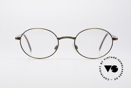 Cazal 1114 - Point 2 Oval Vintage Eyeglass Frame, CAZAL.2 was the 'more discreet' collection by CAZAL, Made for Men and Women