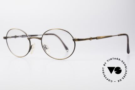 Cazal 1114 - Point 2 Oval Vintage Eyeglass Frame, never used (like all our vintage Cazal designer eyewear), Made for Men and Women