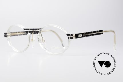 Cazal 510 Crystal Limited Edition Frame, special edition with crystal clear frame - truly unique!, Made for Men and Women