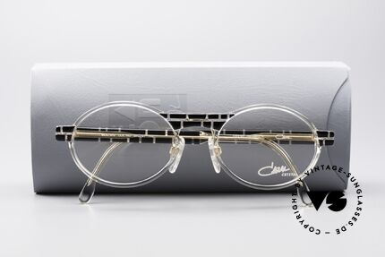 Cazal 510 Crystal Limited Edition Frame, demo lenses can be replaced with optical (sun)lenses, Made for Men and Women