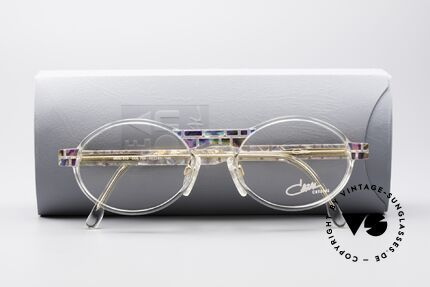 Cazal 510 Crystal Limited Vintage Glasses, demo lenses can be replaced with optical (sun)lenses, Made for Men and Women